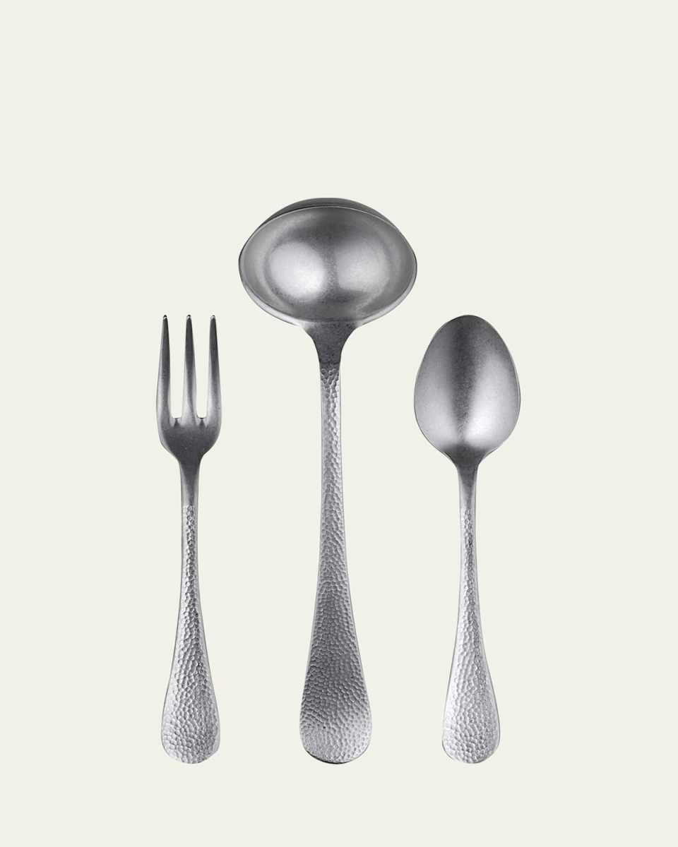 Epoque Pewter 3-Piece Serving Set